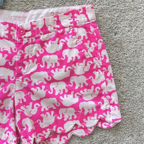 Lilly Pulitzer Buttercup Short Pop Pink Tusk In The Sun - Picture 3 of 5